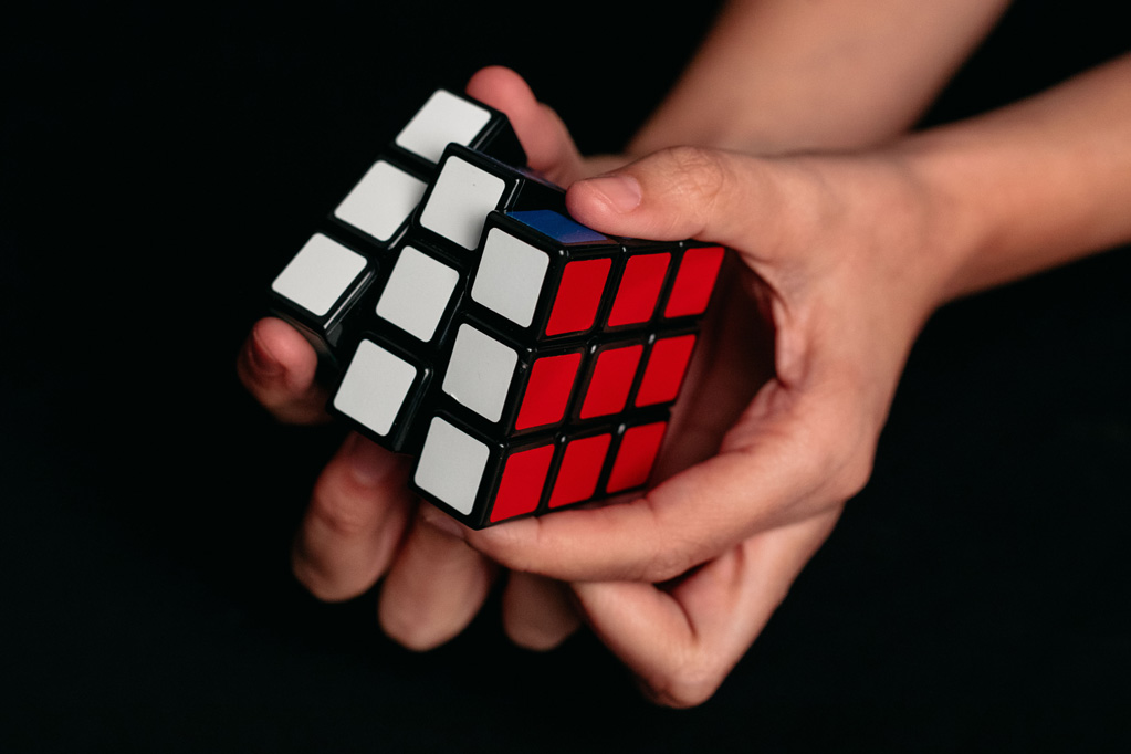 Curso de magia con el cubo de rubik